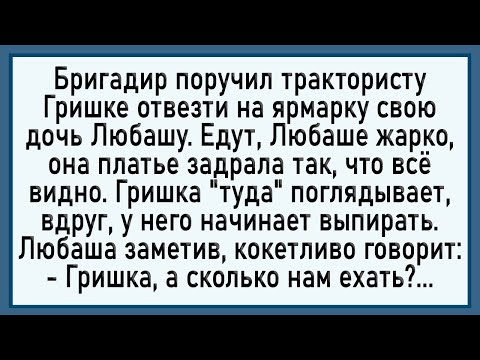 Видео: Как Гришка Любашу прям на телеге... Сборник свежих анекдотов! Юмор!