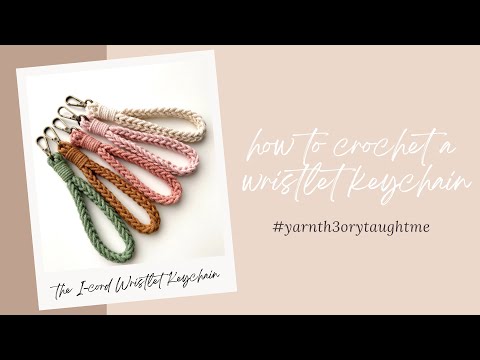 Видео: Сделай сам | Брелок на руку крючком | Учебник по вязанию крючком | Вязание крючком для начинающих