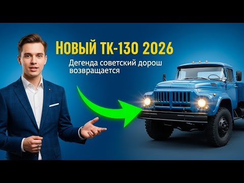Видео: Он вернулся! Новый ЗИЛ-130 2026 поражает дизайном и мощью@TechDrive-n3z 