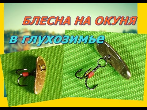 Видео: БЛЕСНА НА ОКУНЯ  Зимняя рыбалка