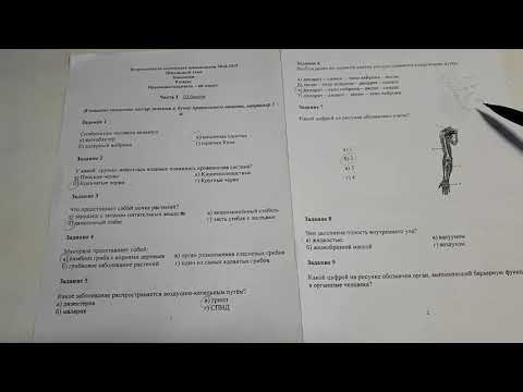Видео: Олимпиады по биологии 2019