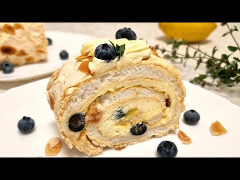Видео: Все тонкости приготовления. Самый вкусный Меренговый рулет. У Вас обязательно получится.