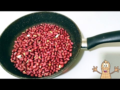 Видео: Как пожарить арахис на сковороде быстро и легко