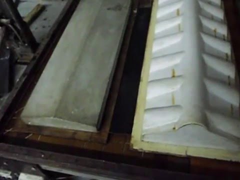 Видео: Как сделать матрицу на вакуумный формовщик и избежать кипения пластика при формовке.4-я часть