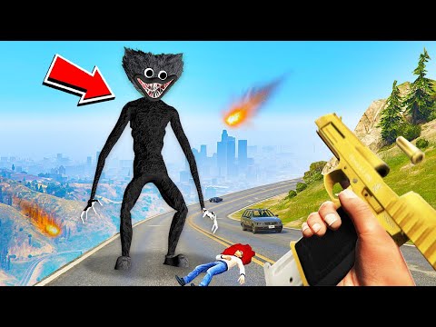 Видео: МУЛЬТЯШНЫЙ ХАГГИ ВАГГИ в ГТА 5 МОДЫ! CARTOON HUGGY WUGGY ОБЗОР МОДА в GTA 5 ВИДЕО
