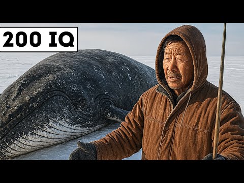 Видео: Как инуиты охотятся на кита весом 80000 килограмм