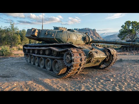 Видео: T110E5 - Мастер игрок на Рудники - World of Tanks