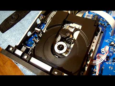 Видео: NAD C525BEE. Отказ проигрывателя от чтения дисков. Диагностика, профилактика и ремонт.