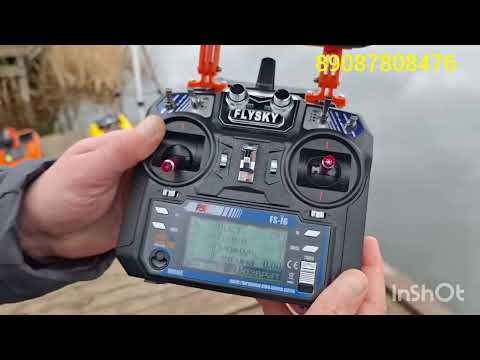 Видео: Обзор эхолота Акваробот кораблик в город Старый Оскол