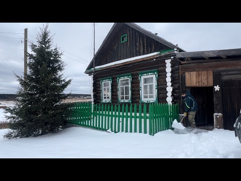 Видео: Нашел староверов в лесу/пришла зима в деревню