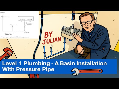 Видео: Уровень 1 — Сантехника — Установка раковины с помощью трубы с пуш-фиттингом