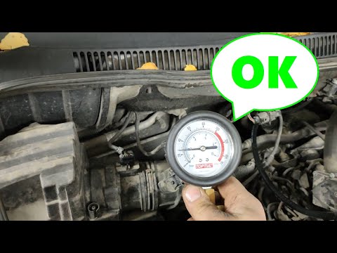 Видео: VW T5 2.0 TDI 2014 горит лампа давления масла, замер давления.