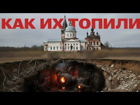 Видео: КАК ОТАПЛИВАЛИ ЦЕРКВИ? - НАШЛИ ЧЕЛОВЕЧЕСКИЕ КОСТИ ПРЯМО ПОД ХРАМОМ!