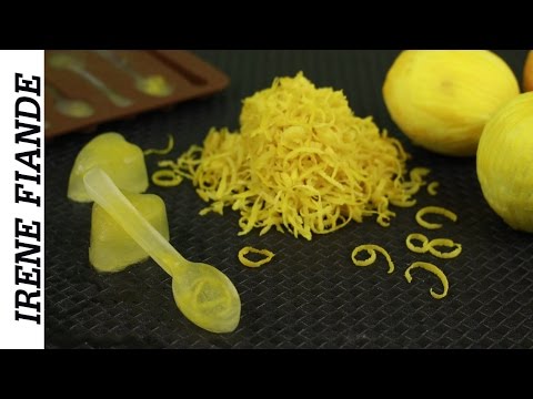 Видео: Как правильно снимать   и хранить  цедру лимона, апельсина