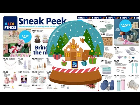 Видео: ALDI SNEAK PEEK РЕКЛАМА 22.10.2025-28.10.2025