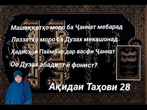 Видео: Машаққатҳо ба Ҷаннат,  лаззатҳо ба Дузах мекашонад. Ҳадисҳо дар васфи Ҷаннат. Оё Дузах  фонист?