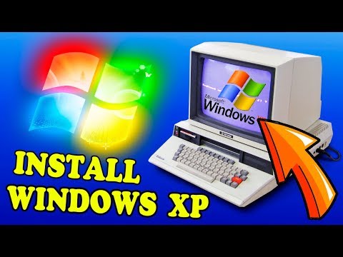 Видео: Установка Windows XP на древний компьютер