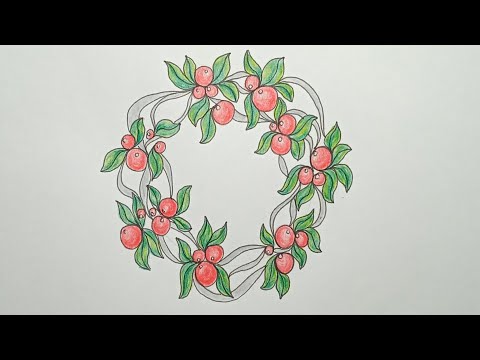 Видео: Новогодние чудеса уже близко.  Рисуем волшебную открытку. 