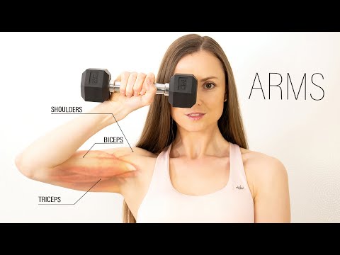 Видео: ТРЕНИРОВКА ДЛЯ РУК С ГАНТЕЛЯМИ//ПЛЕЧИ/БИЦЕПСЫ/ТРИЦЕПСЫ