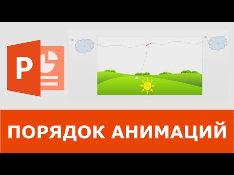 Видео: Порядок анимаций в PowerPoint