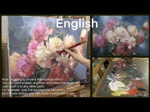 Видео: A detailed video about my flower painting brushes. English translation. Подробно о цветочных кистях.