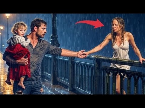 Видео: Не прыгай — сказал измождённый отец-одиночка, вытаскивая девушку с моста — она оказалась