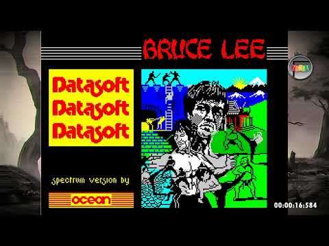 Видео: Прохождение игры Bruce Lee 1984 на ZX Spectrum ретро игры