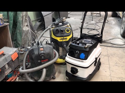 Видео: Как Выбрать Пылесос для Гаража, Автомастерской или СТО [покраска авто].