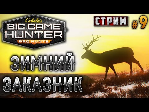 Видео: Cabela's Big Game Hunter Pro Hunts #9 СТРИМ 🐻 - Зимний Заказник