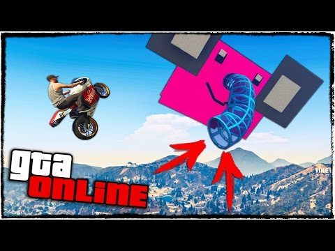 Видео: ПОПАСТЬ В ДЫРОЧКУ (ХОБОТ СЛОНА) НА МОТО ПАРКУРЕ В ГТА 5 :D (GTA 5 ONLINE ГОНКИ, ПАРКУР)
