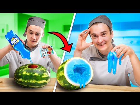 Видео: ПРОВЕРИЛ 100 ВИРУСНЫХ ЛАЙФХАКОВ С ЕДОЙ