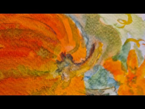 Видео: Показую нові покупки матеріалів для малювання. Купила і загубила! Малюю аквареллю яскраву картину 