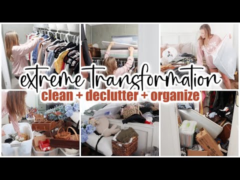 Видео: ✨ ЭКСТРЕМАЛЬНАЯ ТРАНСФОРМАЦИЯ ШКАФА • генеральная уборка + расхламление + организация