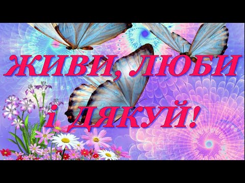 Видео: ЖИВИ, ЛЮБИ і ДЯКУЙ