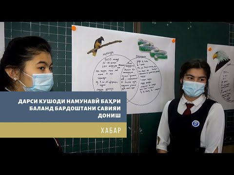 Видео: ДАРСИ КУШОДИ НАМУНАВӢ БАҲРИ БАЛАНД БАРДОШТАНИ САВИЯИ ДОНИШ