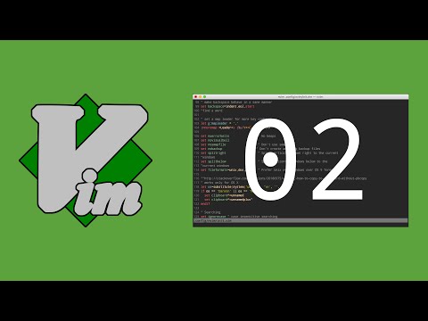 Видео: Vim 02 - Конфигурация и плагины