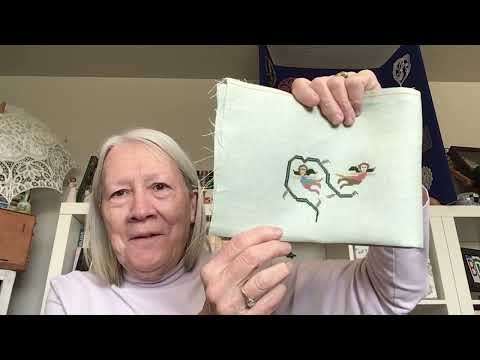 Видео: Трубка для нити №136 — октябрьское шитье, немного кружева на коклюшках и обзор ретрита в Квин-Сити!