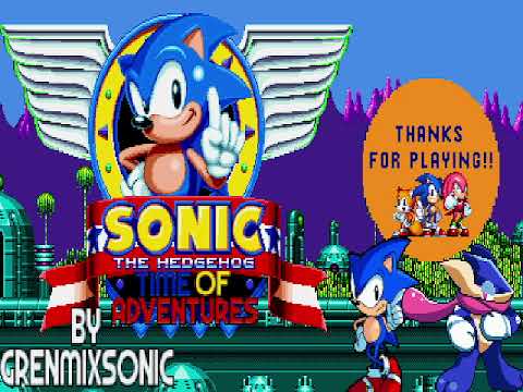Видео: Sonic Time Of Adventures (Демо) Прохождение 