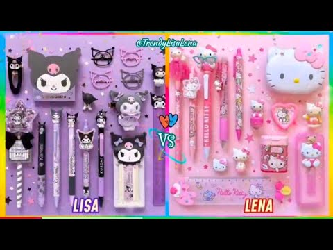 Видео: Лиза против Лены 💕// Разборки предметов Sanrio 💋 Выберите понравившийся вариант? #sanrio #trendin...