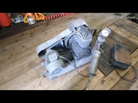 Видео: модернизация старого компрессора и переделка на 220 вольт