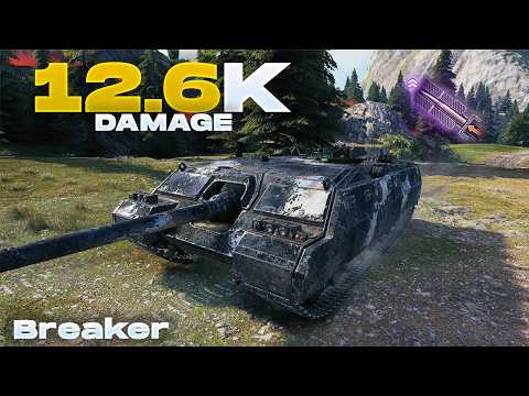 Видео: Breaker сражается до конца – 12,6K урона | WoT 2.0