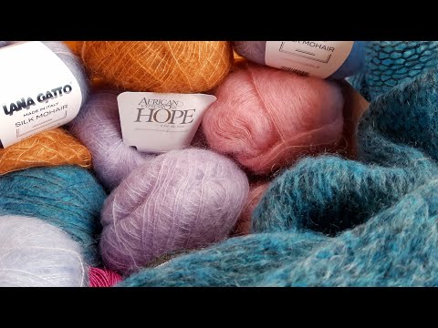 Видео: МОХЕР / Моя сокровищница / Цветотерапия 🧶  #вязание