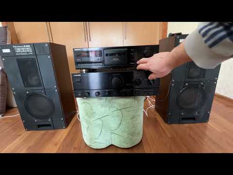 Видео: Kenwood ka5010 and Sony tc k411 та програвач платівок 
