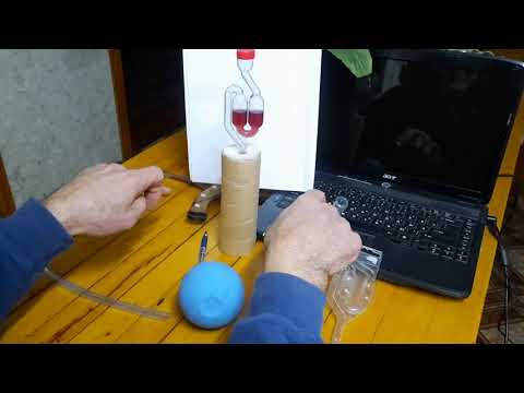 Видео: Бурное и тихое брожение вина -гидрозатворы для виноделия .