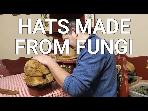 Видео: Кароли Мате, один из последних мастеров, изготавливающих шляпы амаду. Эти шляпы сделаны из кожи г...
