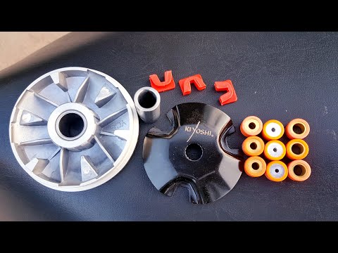 Видео: Yamaha JOG ТЮНИНГ #1 СПОРТИВНЫЙ ВАРИАТОР!  ДО и ПОСЛЕ