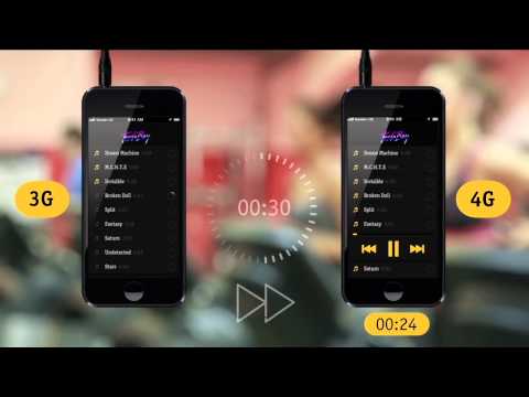 Видео: Тест скорости 4G «Билайн — загрузка музыки