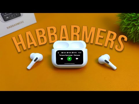 Видео: HABBARMERS A9 PRO - НАУШНИКИ со Встроенным в Кейс Сенсорным ЭКРАНОМ! За 1300 р.! ДИЧЬ или ГОДНОТА?
