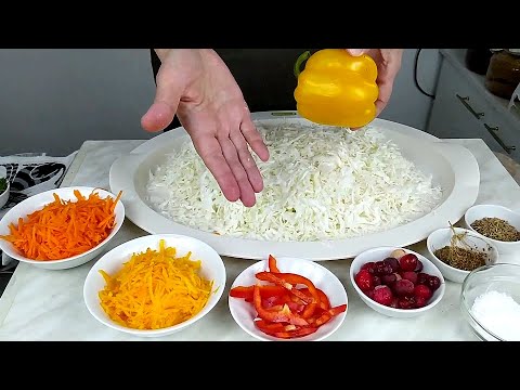 Видео: Как поквасить капусту? 8 простых вариантов и один маленький секрет для приготовления вкусной капусты