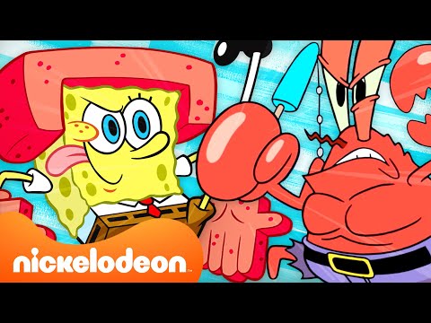 Видео: Губка Боб | 90 МИНУТ Губка Боб в действии.. Буквально 👊 | @SpongeBobOfficial | Nickelodeon Cyrillic